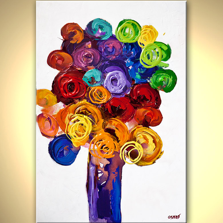 780x780 Painting - Artists Who Painting Flowers