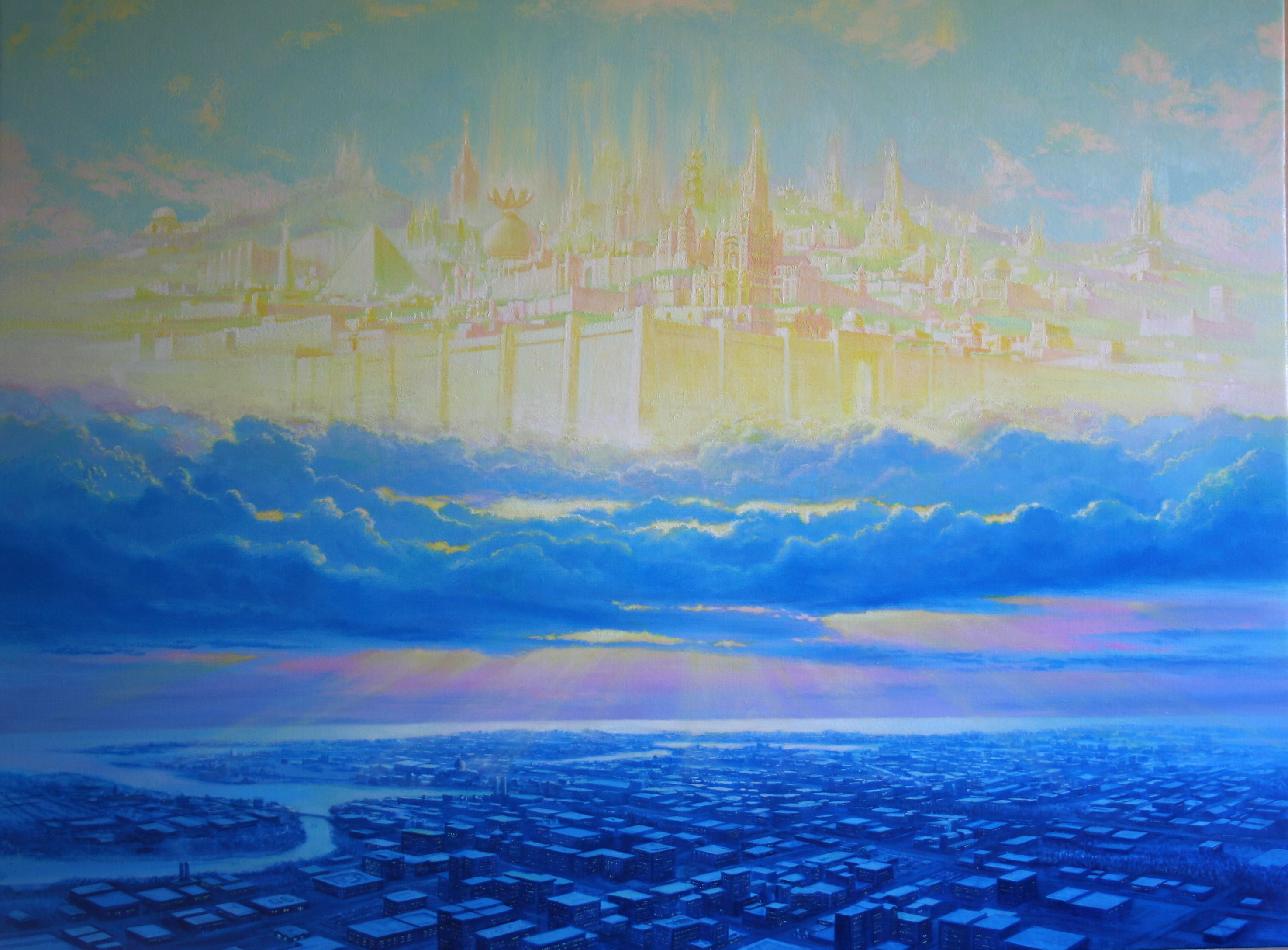 2949x2174 Jonathan Wiltshire Artwork As Above So Below Original Painting - As Above So Below Painting