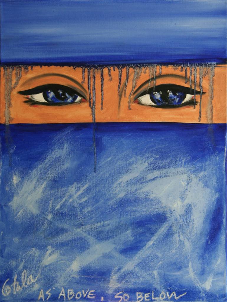 770x1026 Saatchi Art As Above, So Below Painting By Therez Kotula - As Above So Below Painting