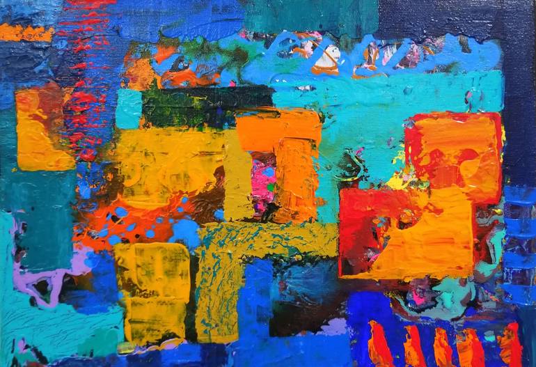 770x527 Saatchi Art As Above So Below Painting By Vinaya Rao - As Above So Below Painting