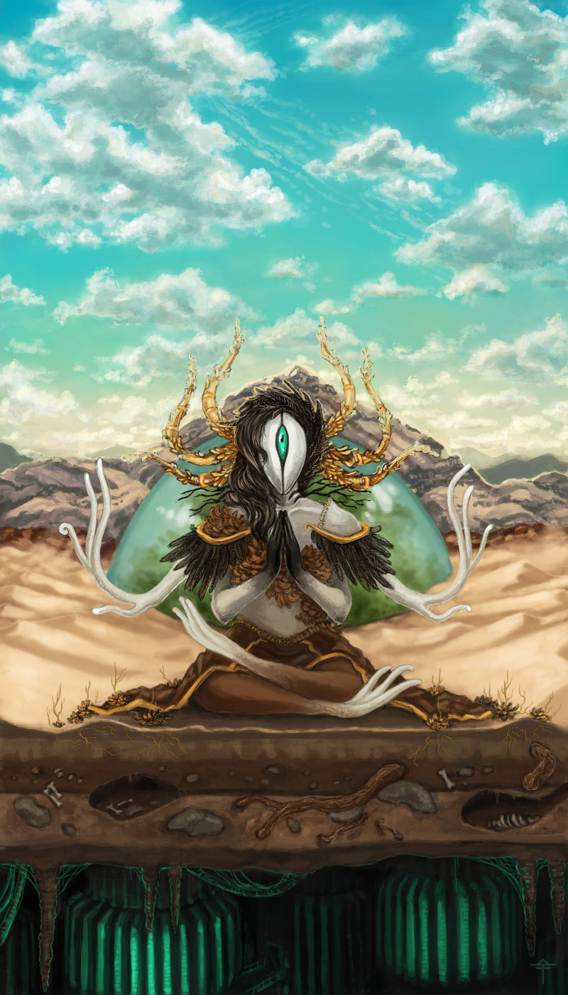 800x1400 As Above So Below By Cnids - As Above So Below Painting