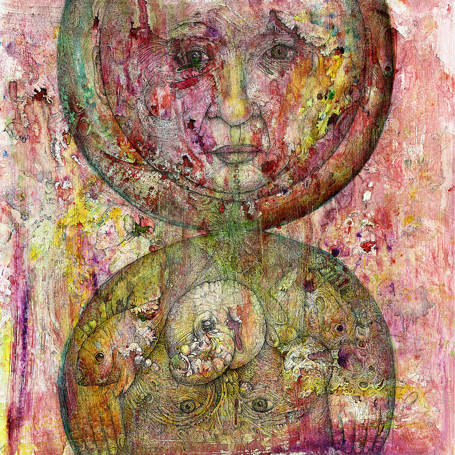 900x900 As Above, So Below Painting By Joe Macgown - As Above So Below Painting