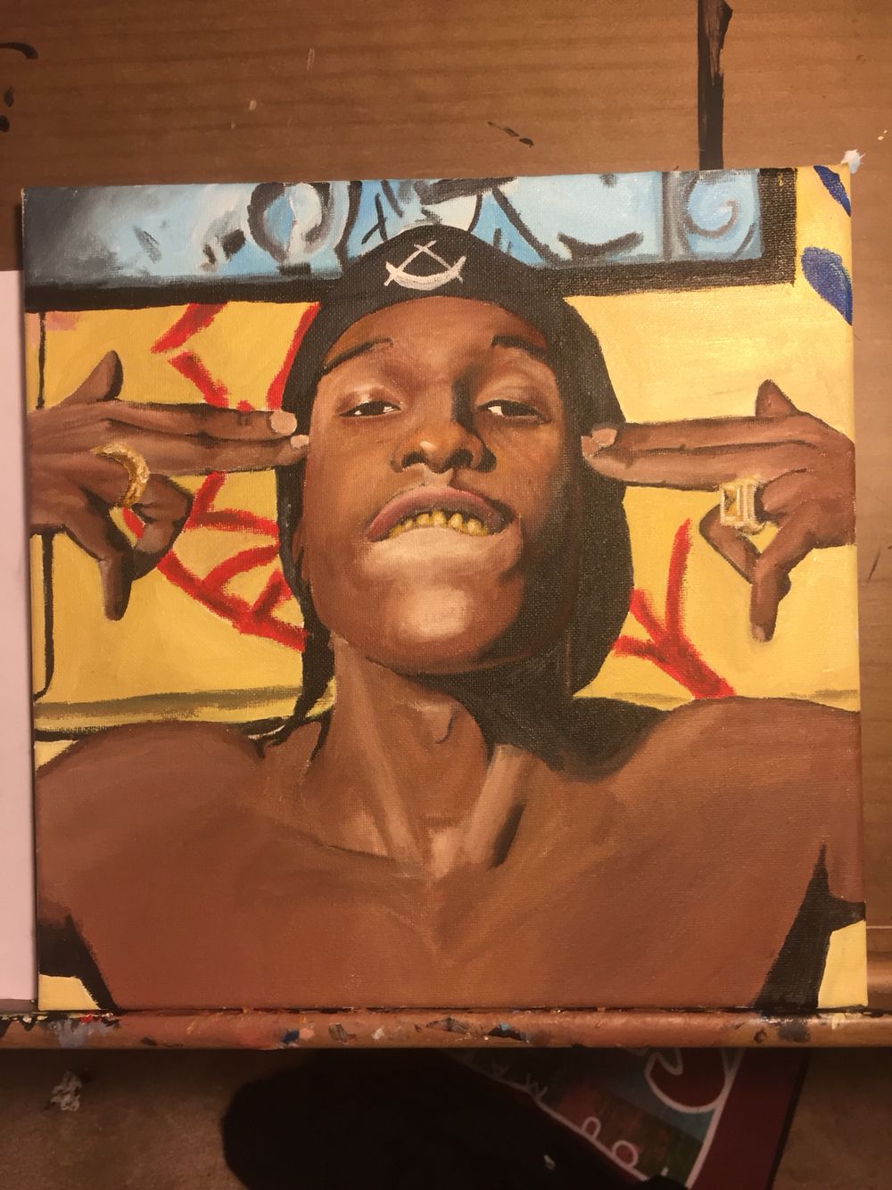 Asap Rocky Painting
