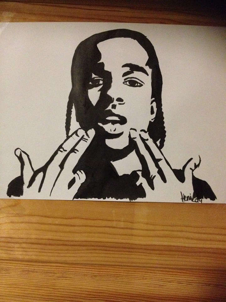 720x960 Asap Rocky By Asdfghemi - Asap Rocky Painting
