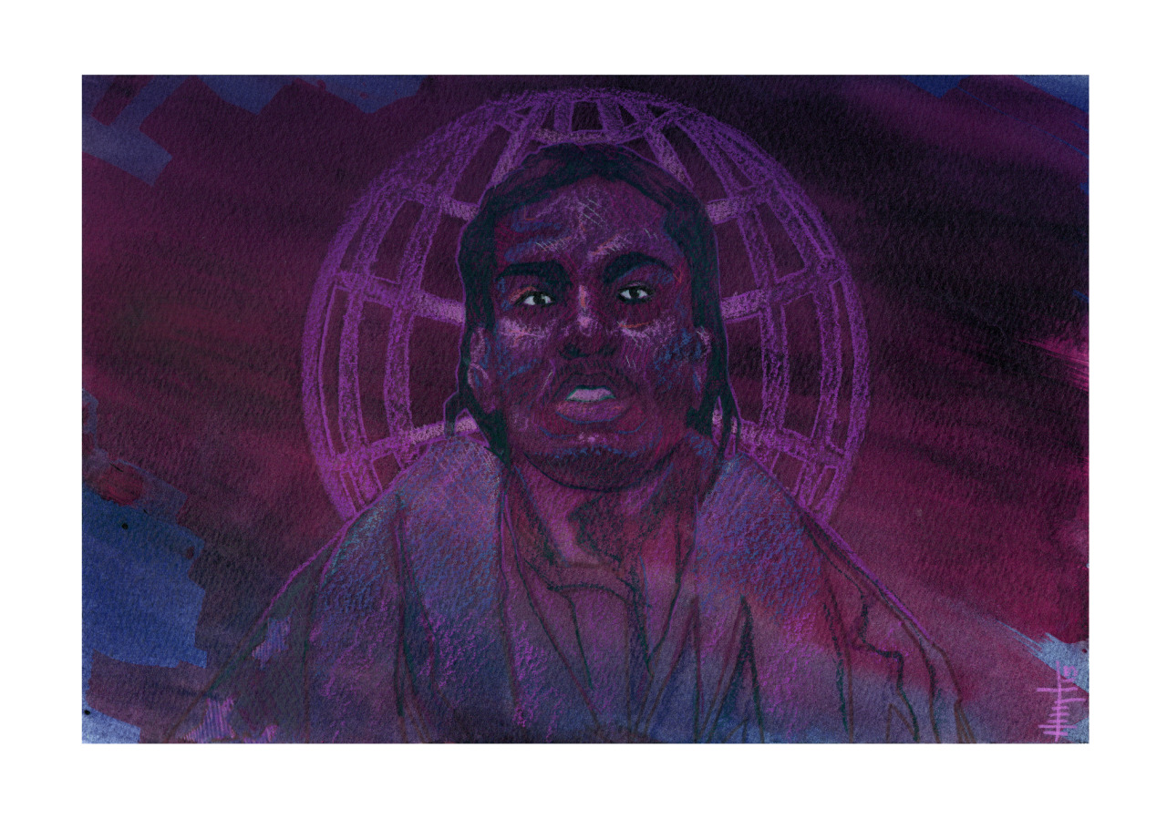 1280x910 Hoyt Silva Storyteller Asap Rocky Painting I Did A Little While - Asap Rocky Painting