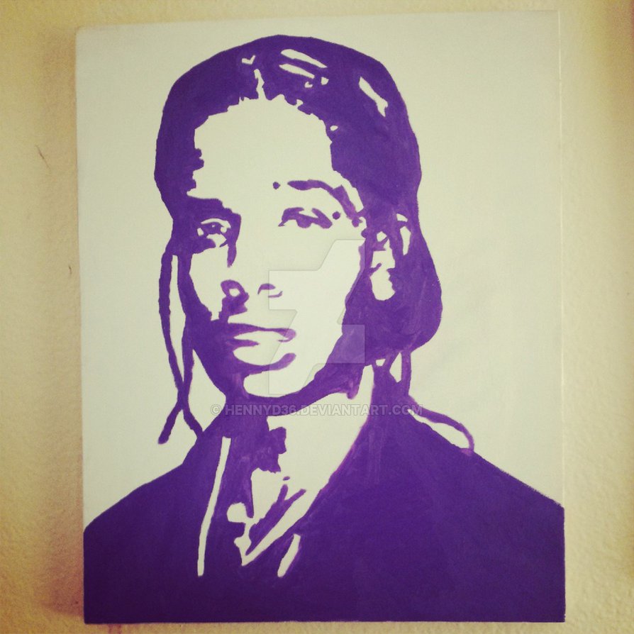 894x894 Asap Rocky By Hennyd36 - Asap Rocky Painting