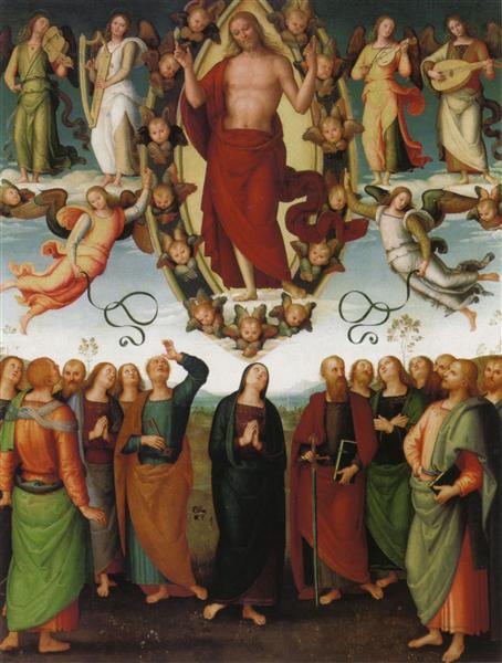 454x600 The Ascension Of Christ, 1505 - Ascension Of Christ Painting