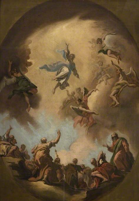 472x685 The Ascension Of Christ Art Uk - Ascension Of Christ Painting