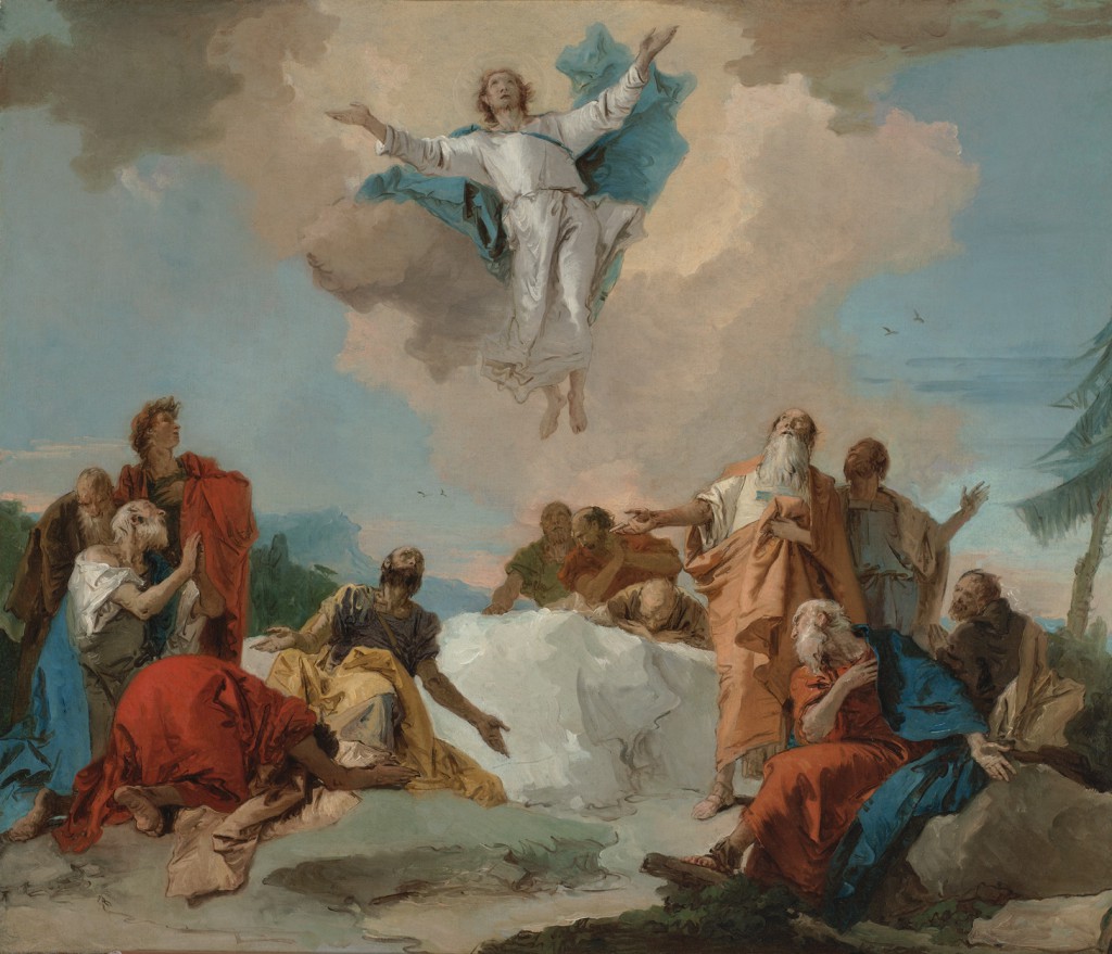 1024x879 What Does The Ascension Of Jesus Mean - Ascension Of Christ Painting