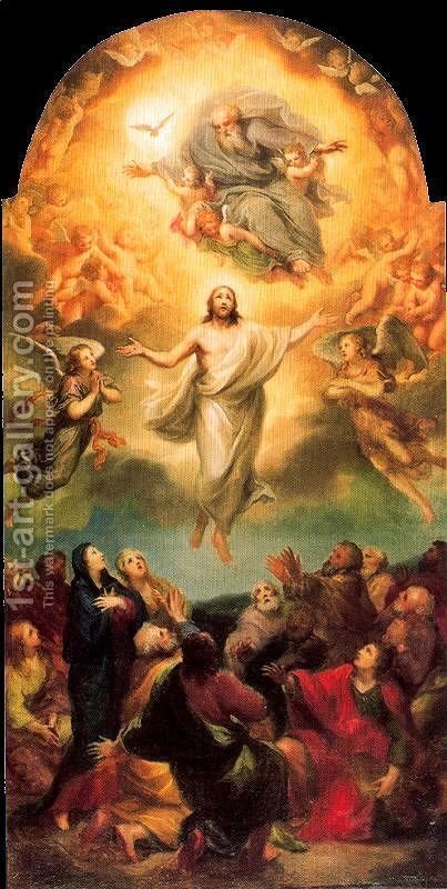 403x800 Ascension Of Christ Anton Raphael Mengs Reproduction 1st Art Gallery - Ascension Of Christ Painting
