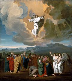 240x268 Ascension Of Jesus - Ascension Of Christ Painting