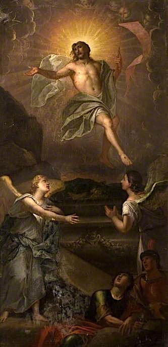 333x685 The Ascension Painting James Thornhill Oil Paintings - Ascension Painting