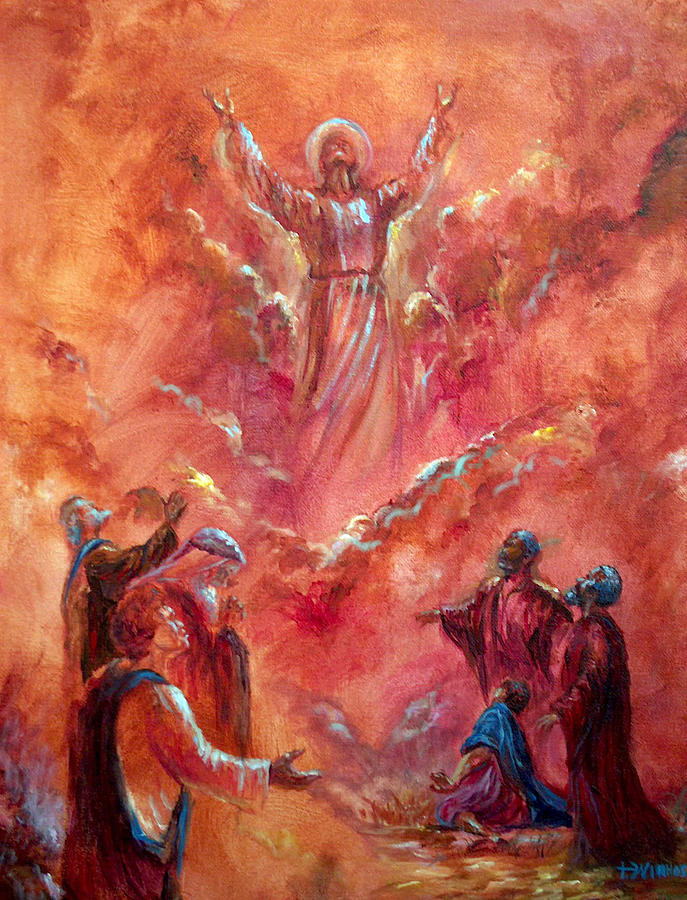 687x900 Ascension Painting By Tommy Winn - Ascension Painting
