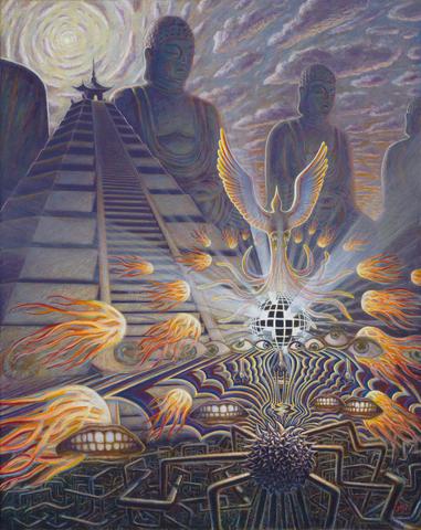 381x480 Ascension The Art Of Scott Tuckfield - Ascension Painting