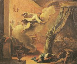 300x250 Dream With Asclepius - Asclepius Painting