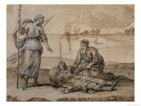 473x355 Asclepius Mythology - Asclepius Painting