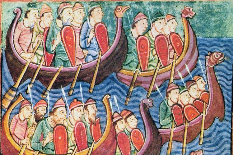 749x499 Elegy For The Sons Of Asgard - Asgard Painting