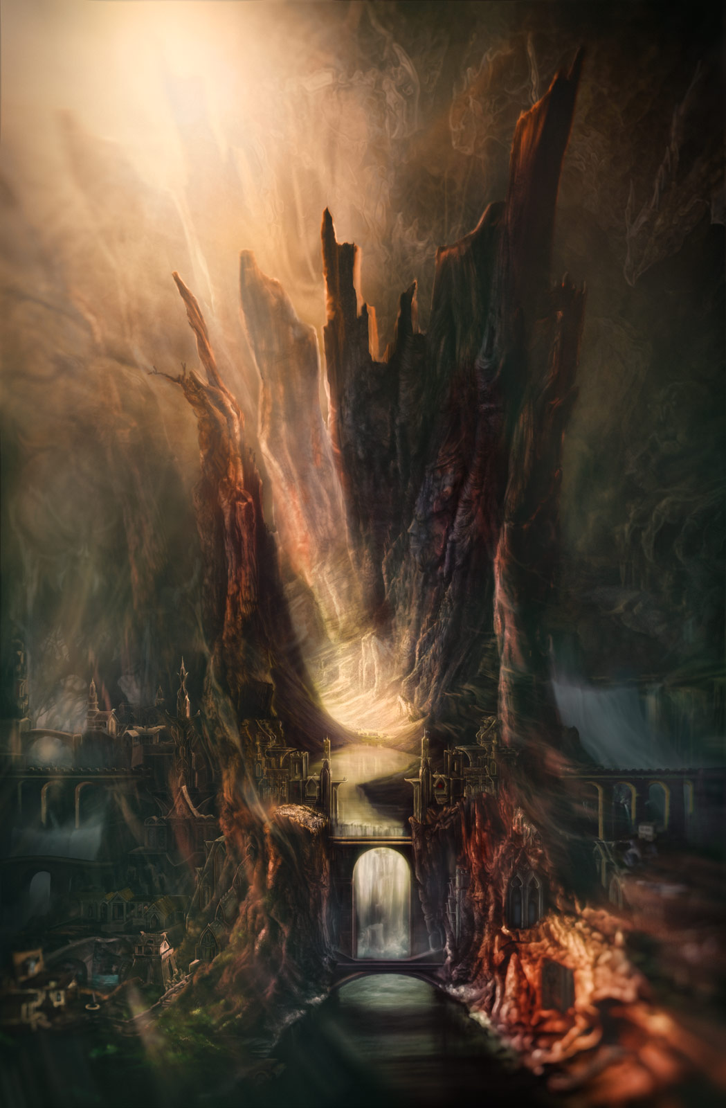 1049x1600 Asgard Martin Kornmesser - Asgard Painting