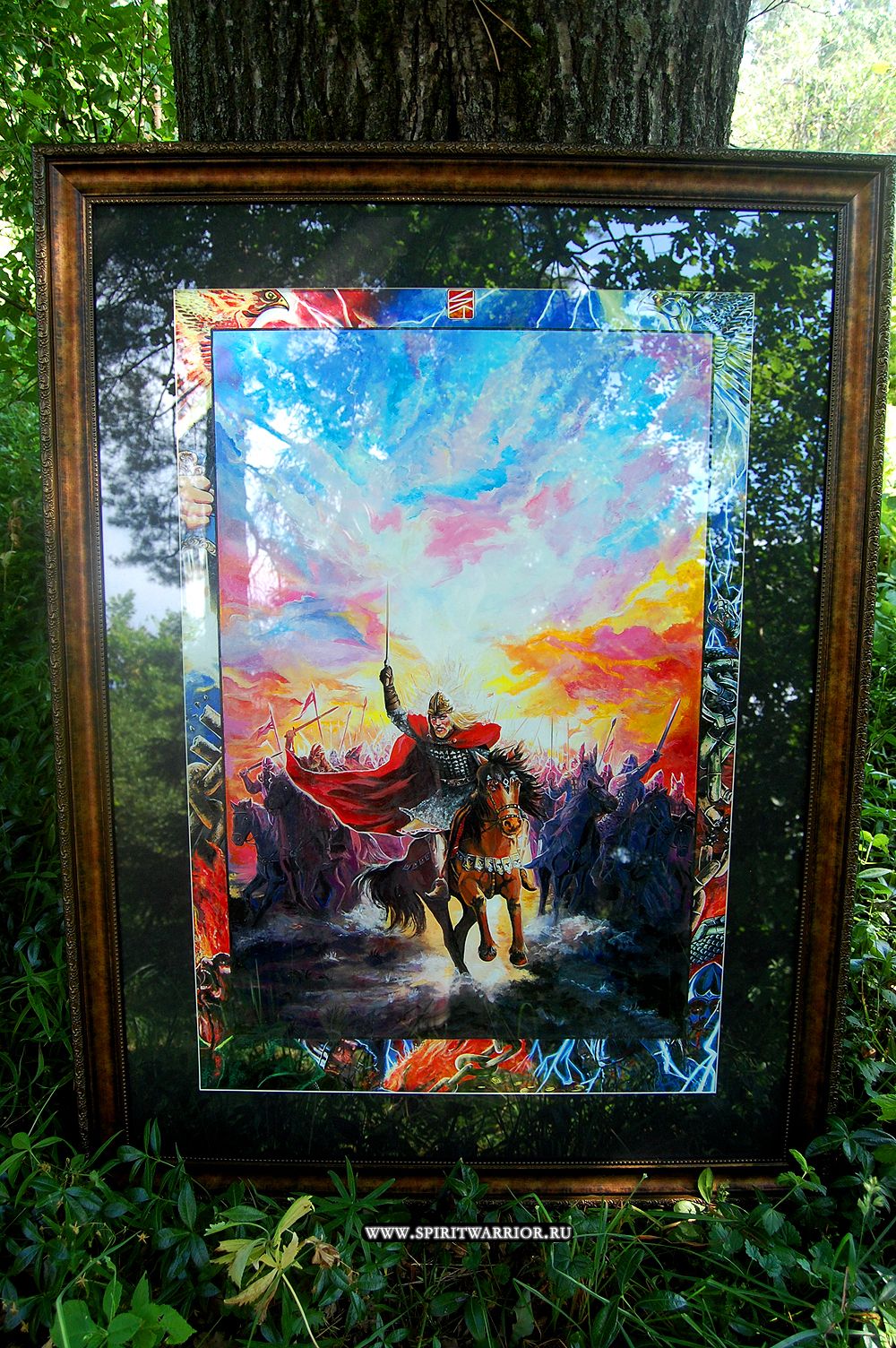 1000x1504 Asgard Vikings Art Print. Initially The Painting Of Knyaz - Asgard Painting