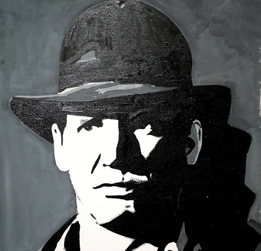 520x500 Harrison Ford - Ash Painting