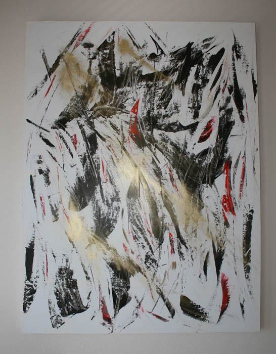 546x700 Life Is Forever Cremation Ash Painting - Ash Painting