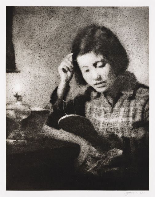 504x640 Artwork By Zhang Huan - Ash Painting