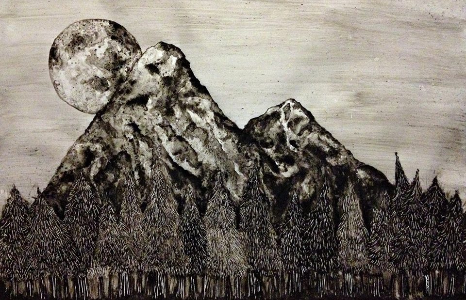 960x619 Paintings By Jason Lajeunesse, A Benefit For Musicares - Ash Painting