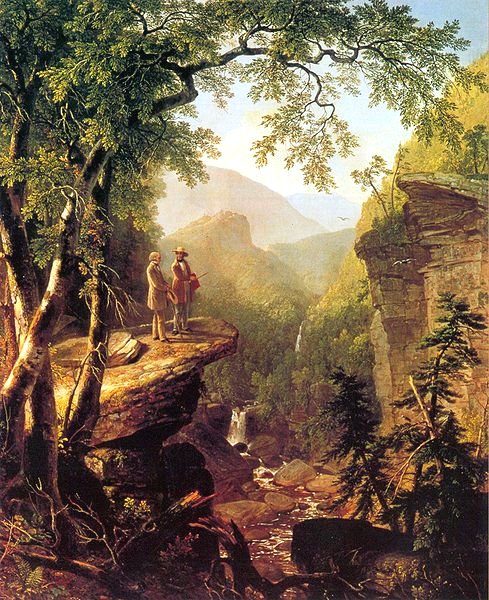 489x600 Kindred Spirits By Asher Brown Durand My Daily Art Display - Asher Painting