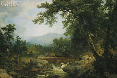 400x267 Monument Mountain, Berkshires Asher Brown Durand Painting - Asher Painting
