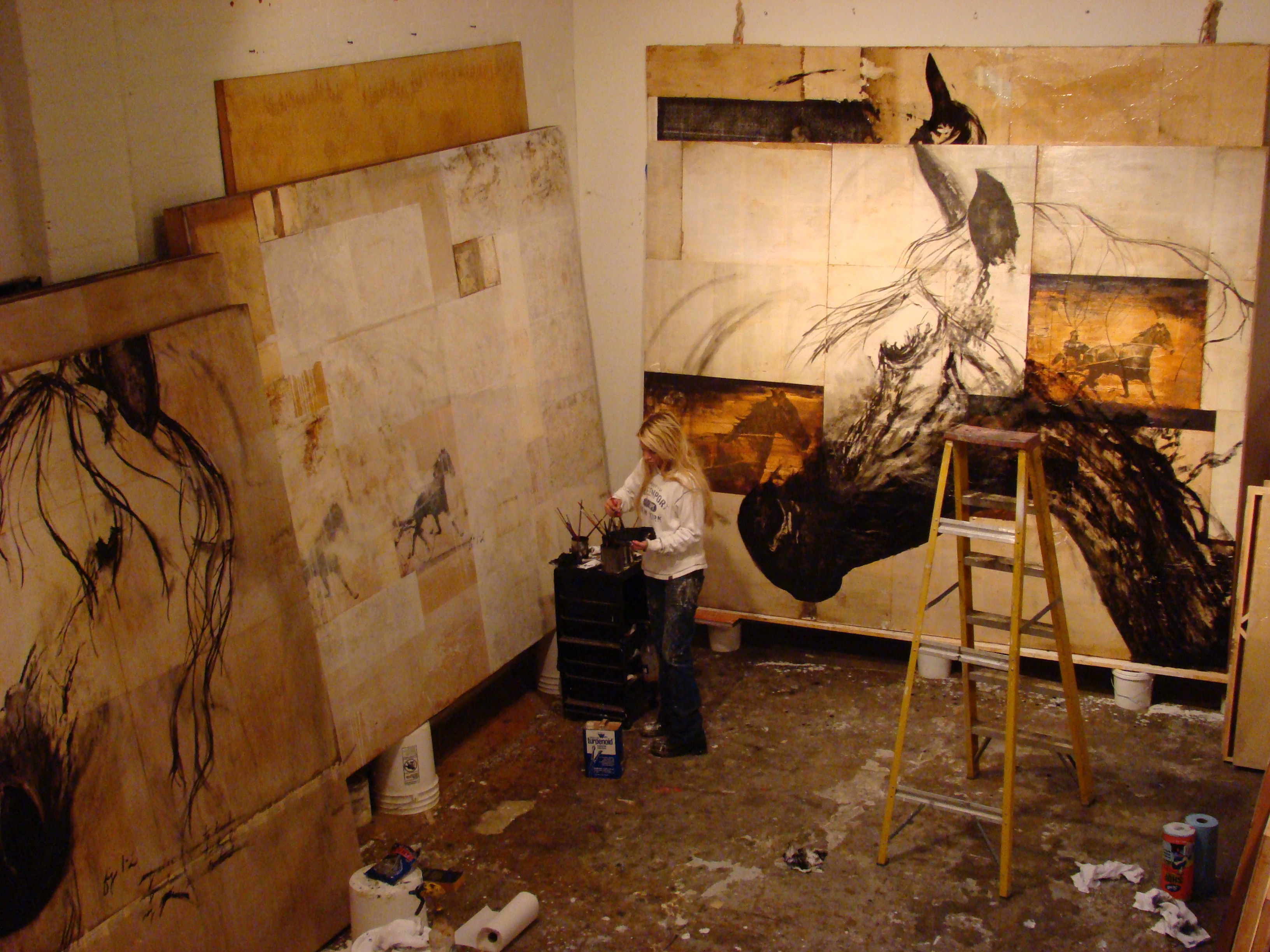 3264x2448 Ashley Collins Studio Paintings - Ashley Painting