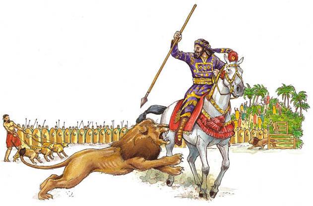 631x416 The Curious Story Of Our World Sotw1 - Ashurbanipal Painting