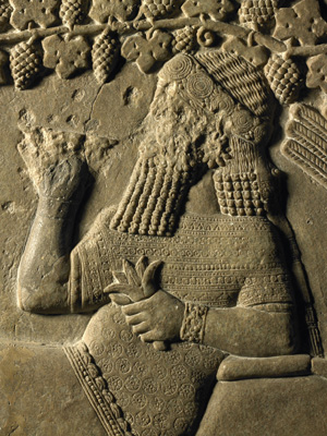 300x400 Vanished Images The Metropolitan Museum Of Art - Ashurbanipal Painting