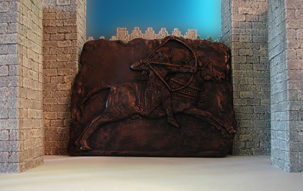 600x378 Ancient Replicas - Ashurbanipal Painting