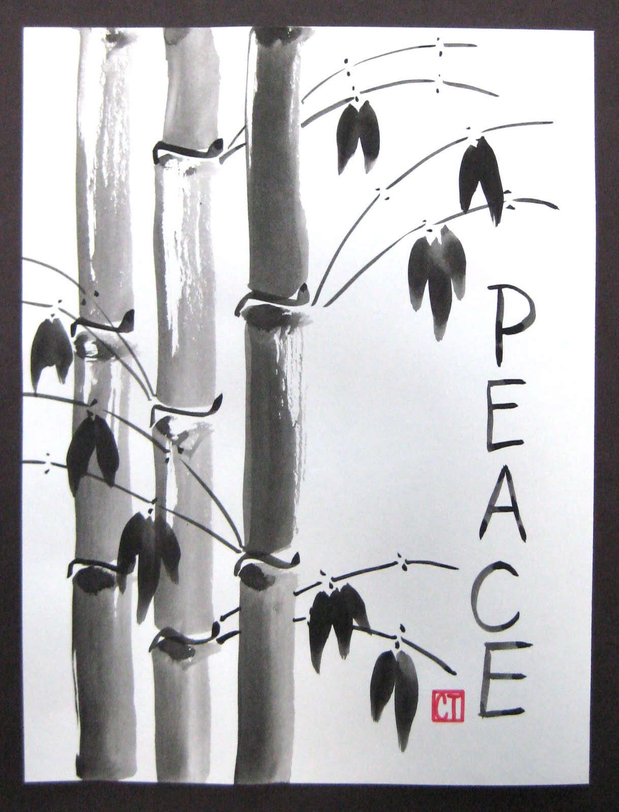 1219x1600 Chinese Brush Painting Teachkidsart - Asian Brush Painting