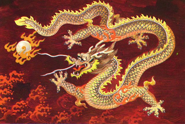 640x431 Dragon A Symbol Of Good In Asia And Evil In West. Why - Asian Dragon Painting