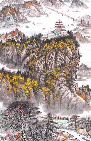 310x480 Chinese Landscape Painting - Asian Landscape Painting