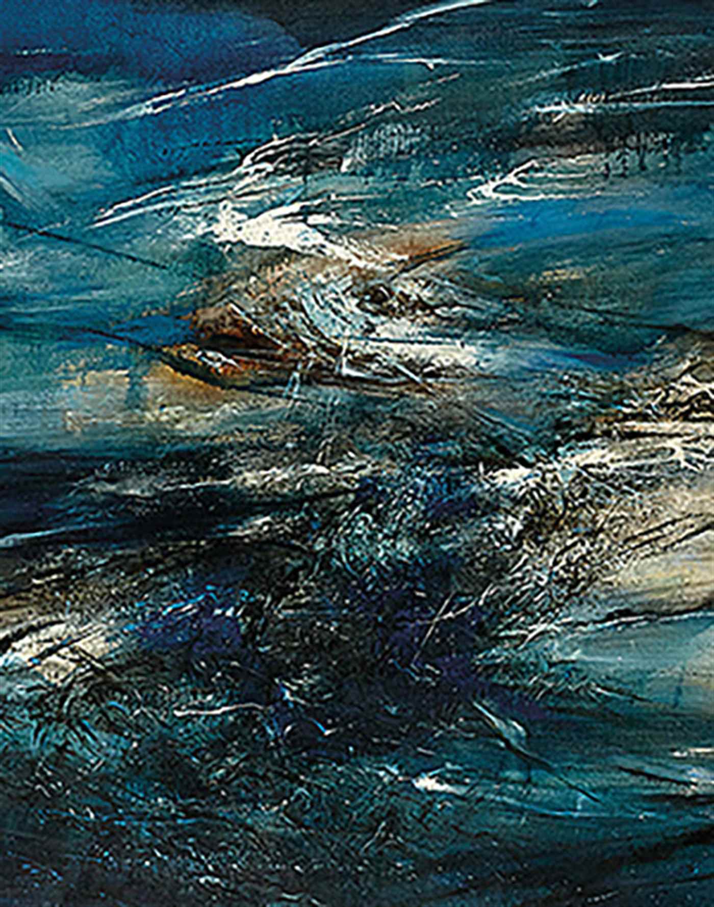 1400x1778 Contemporaries Voices From East And West Asian 20th Centu - Asian Ocean Painting