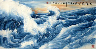 370x191 Famous Amp Potential Landscape Chinese Painting Artists, Painters - Asian Ocean Painting