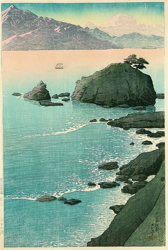 578x857 2157 Best Sumi E, Noren, Woodblock, And Much Much More! Images - Asian Ocean Painting