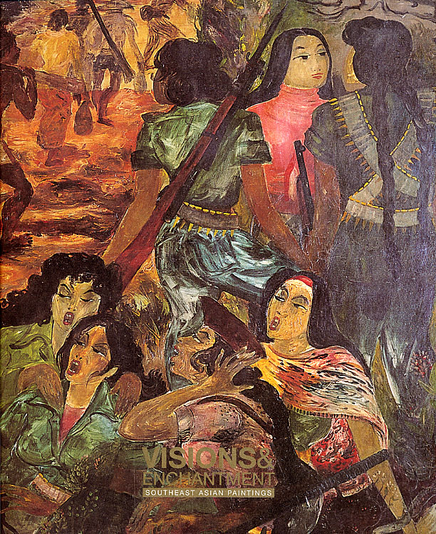 612x750 Collection Search Visions And Enchantment Southeast Asian - Asian Painting