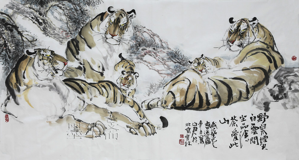 1000x537 Free Shipping Huge1pc Traditional Chinese Painting Handpainted - Asian Painting