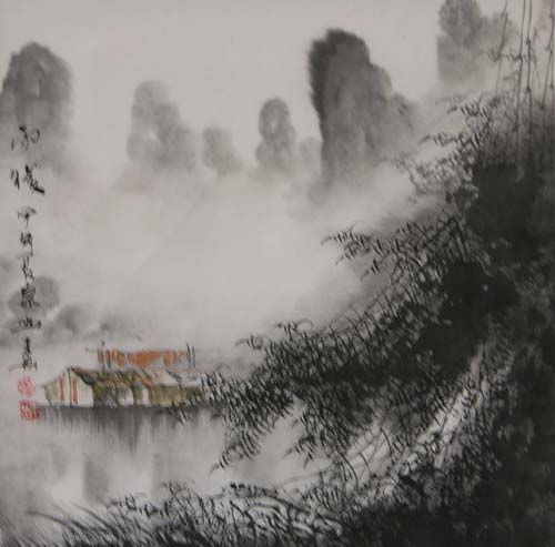 500x493 Original Chinese Paintings, Oriental Paintings, Chinese Arts - Asian Painting