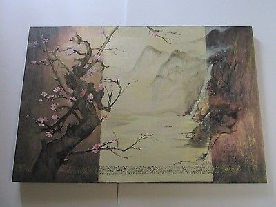 400x300 Large Dory Grade Asian Style Painting Abstract Expressionism - Asian Style Painting