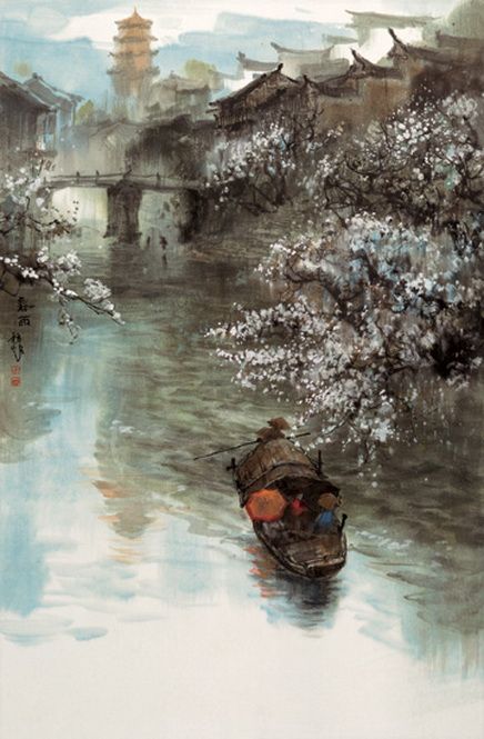 436x665 Landscape By Zhao Chao Wu Chinese Artist Painter Art - Asian Style Painting