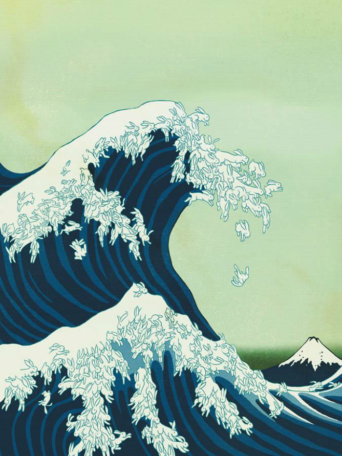 700x933 Hokusai's Wave Is This The Most Reproduced Artwork In History - Asian Wave Painting