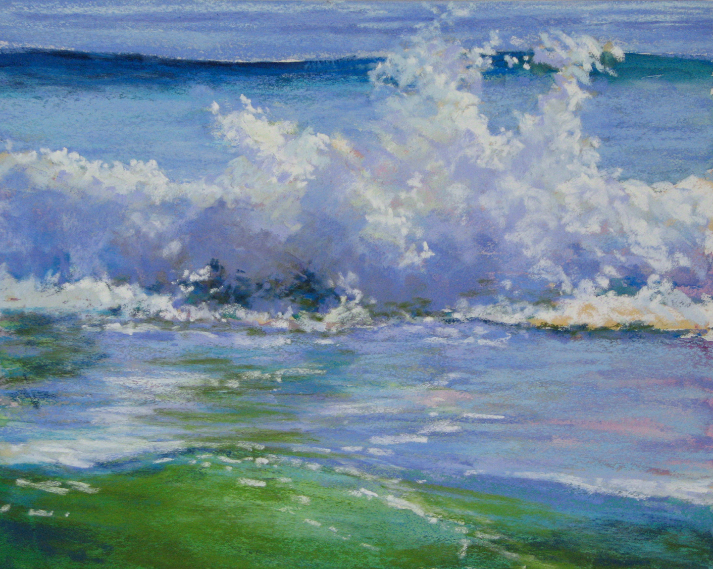 1440x1149 Marsha Hamby Savage Art Paintings Of Waves - Asian Wave Painting