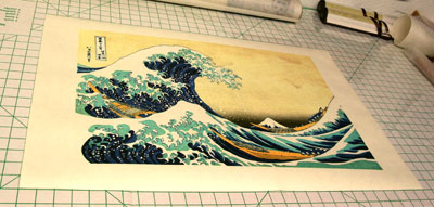 400x191 The Great Wave Of Kanagawa - Asian Wave Painting