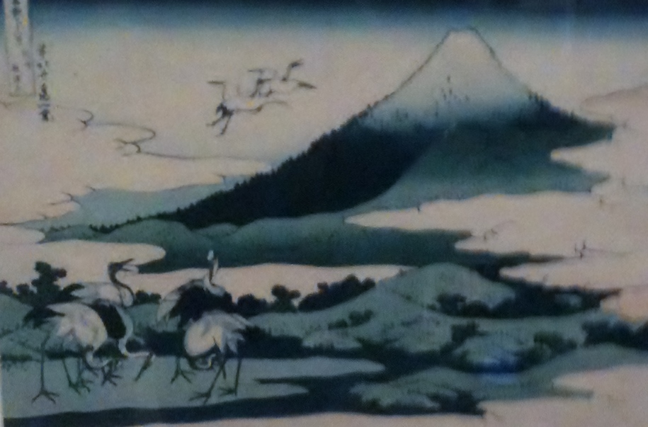 915x603 Silk Scroll Splash And Color - Asian Wave Painting