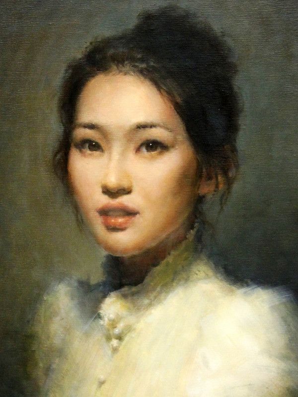 600x800 Faye Hsu - Asian Woman Painting