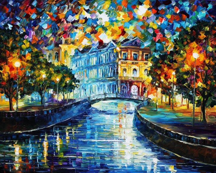 720x579 Leonid Afremov One Of The Most Colorful Painters Ever - Asimov Painting